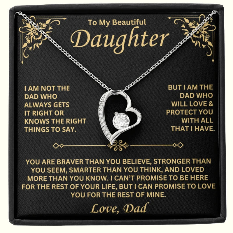 To My Daughter - A Heart Of Love From Dad
